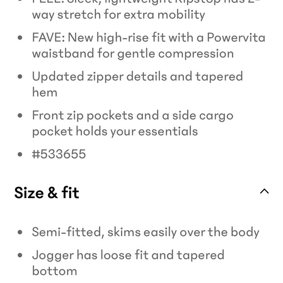 Athleta Trekkie Norrh Jogger in a stylish paisley print. NWT plus 22 - Picture 10 of 10